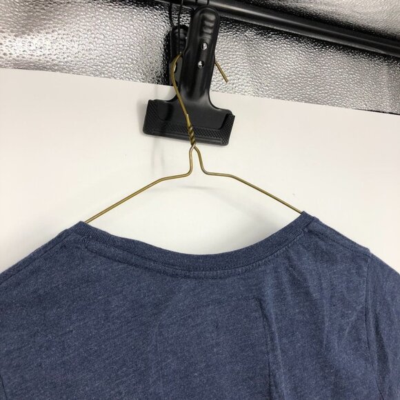 Superdry navy blue graphic logo women’s t-shirt pop of rainbow size Small - Picture 10 of 12